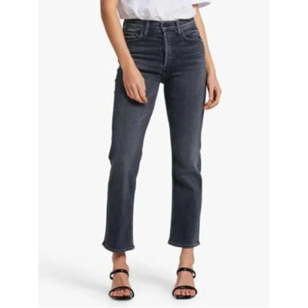 Mother The Tomcat Ankle X Marks The‎ Spot Womens 28 Black Denim